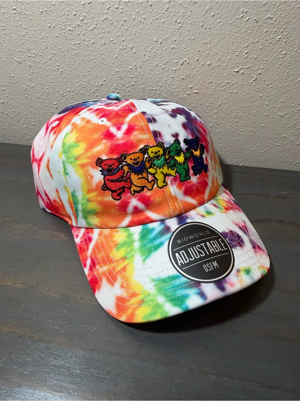 Grateful Dead Tie-Dye baseball hat NWT